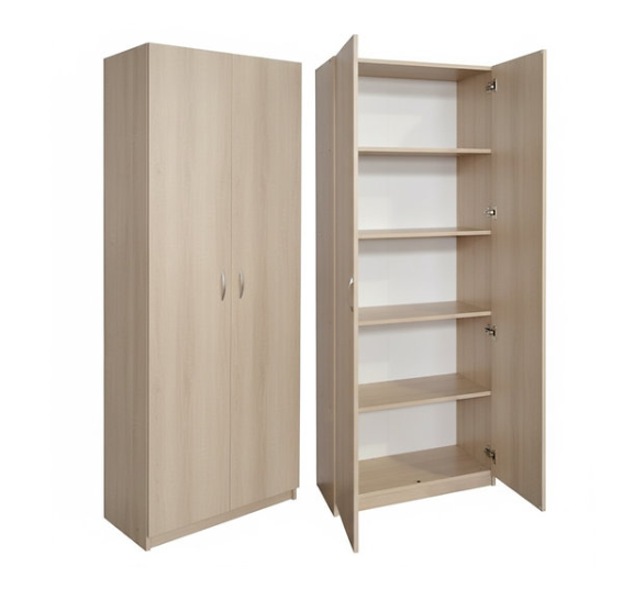 Шафа закрита 2-дверна, 802х403х1816 мм, ЕТЕРНО ТРЕЙД (0631)